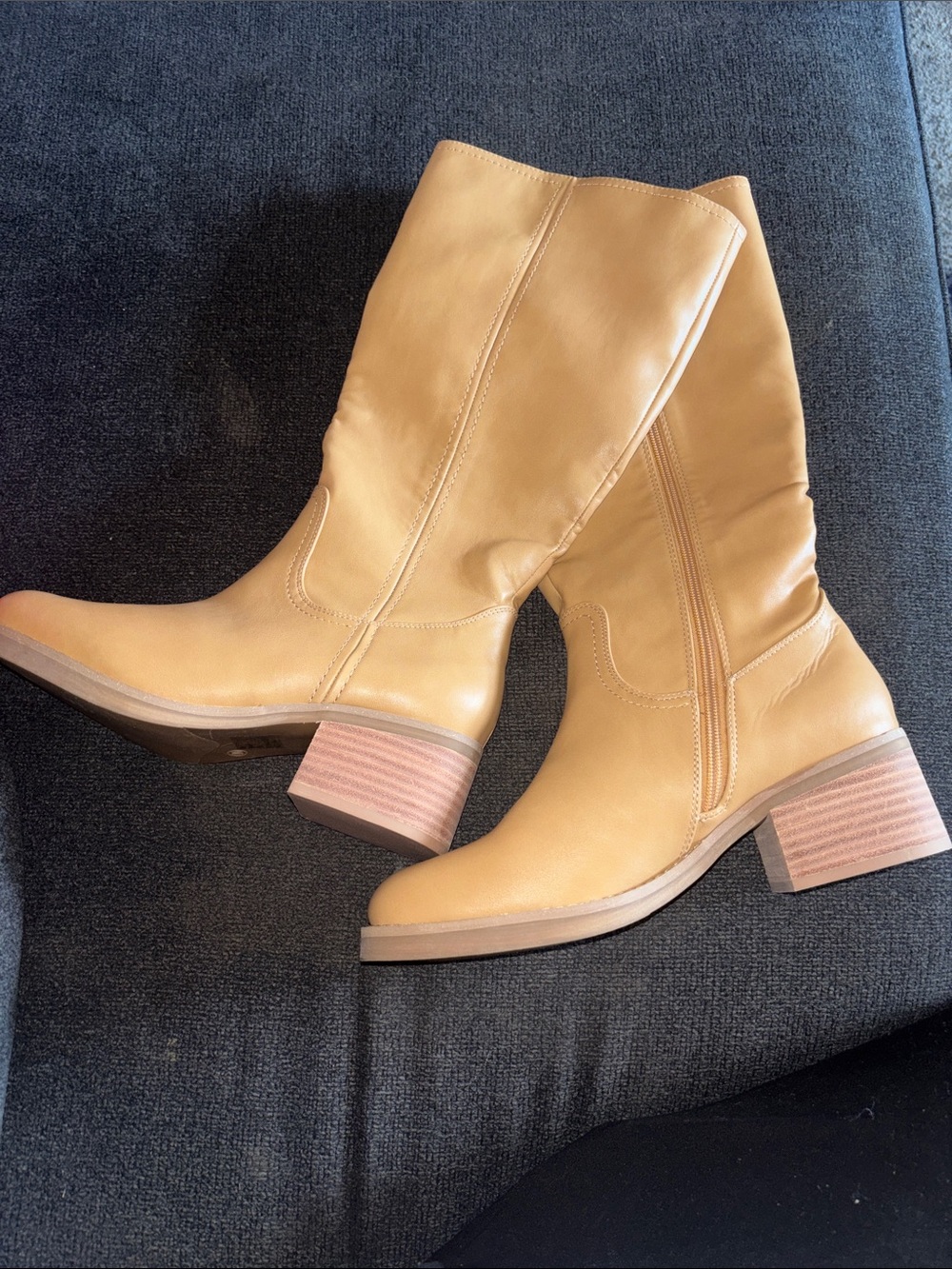 Tan Boots